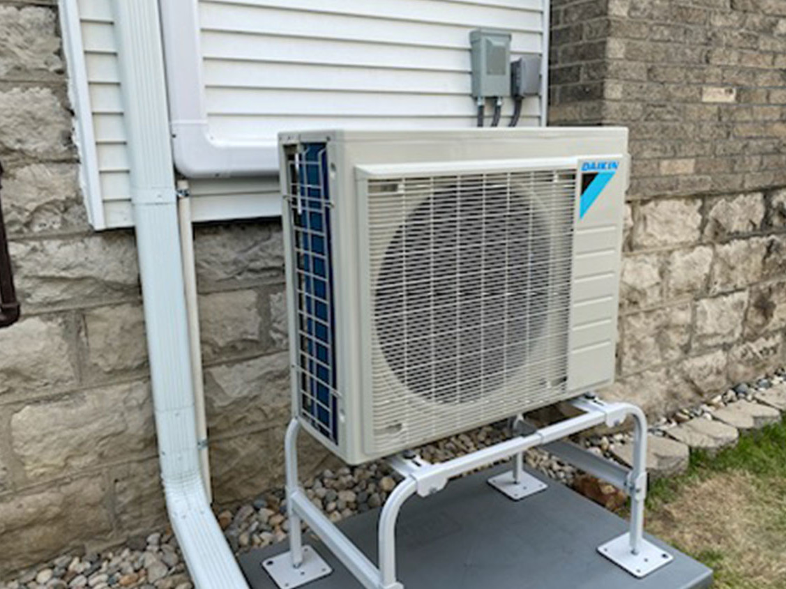 Bush Heating and Cooling Near You Ductless Mini Split Installation Project