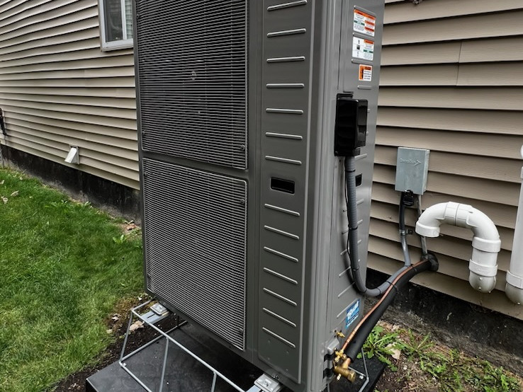 Bush Heating and Cooling Near You Heat Pump Installation Project