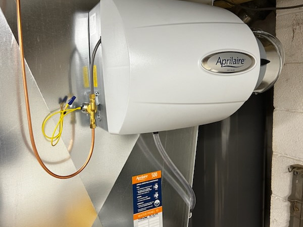 Bush Heating and Cooling Near You Humidifier Installation Project