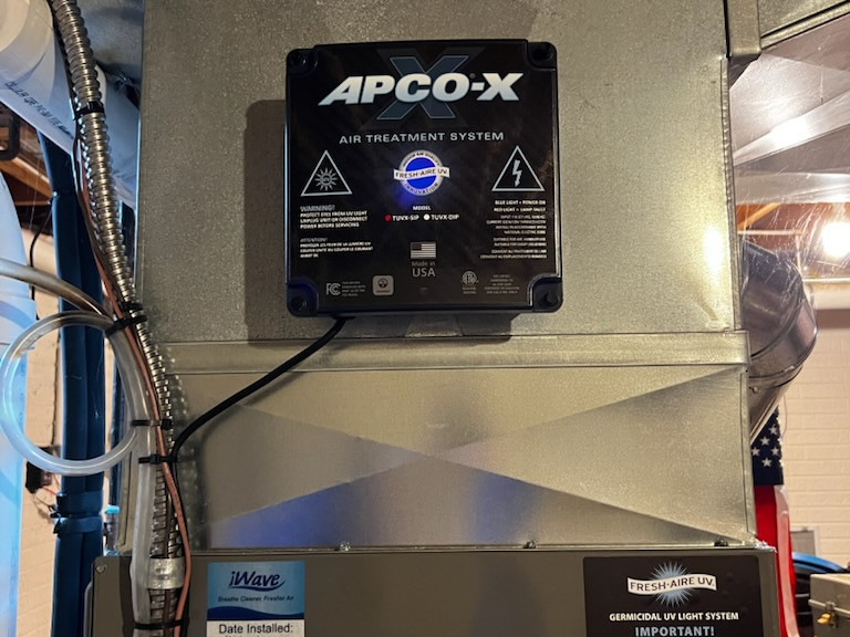 Bush Heating and Cooling Near You Indoor Air Quality Installation Project
