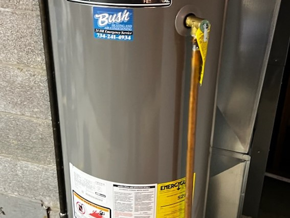 Bush Heating and Cooling Near You Water Heater Repair and Installation Projects